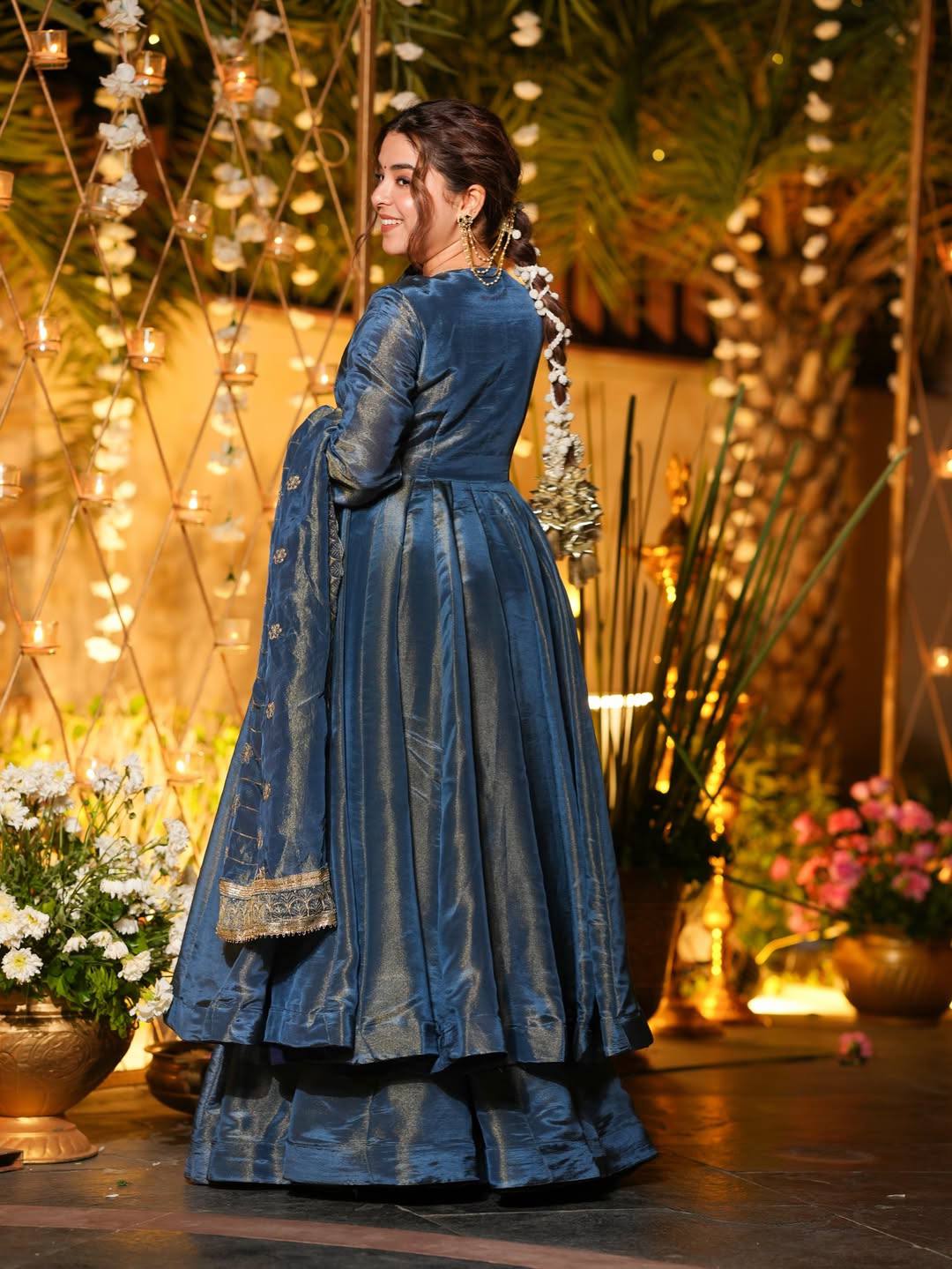 LadyVastara Elegant Festive Wear Anarkali with Plazzo Set