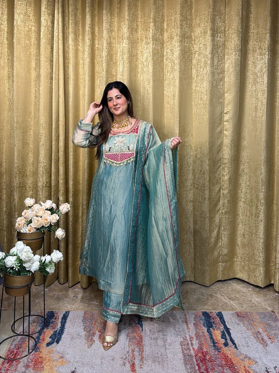 Presenting New Designer Anarkali Suit – Elegant & Royal Collection