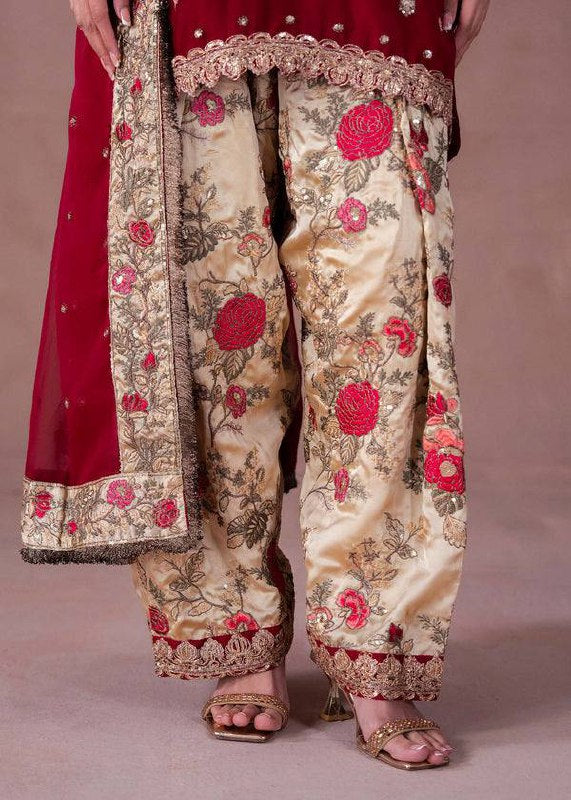 Ladyvastara Premium Embroidered Patiala Suit Set with Dupatta – Ready to Wear Collection