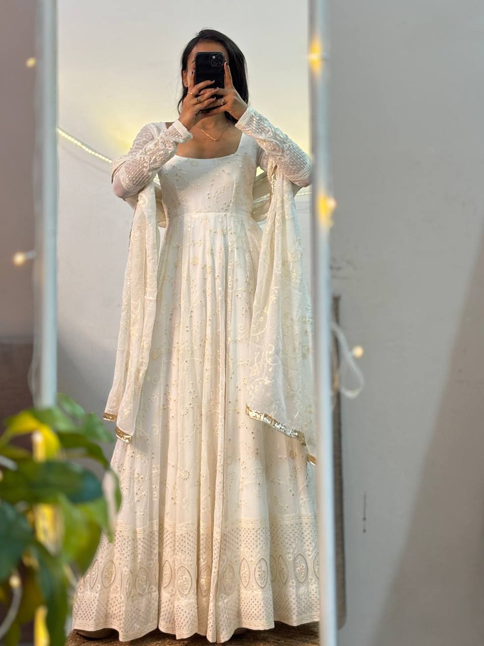 LadyVastara Luxury Designer Anarkali Suit – Ready to Wear Collection