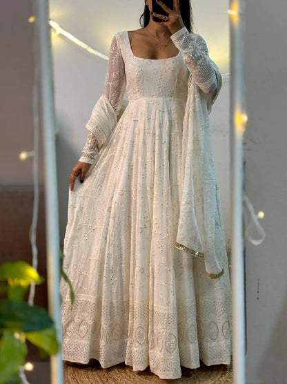LadyVastara Luxury Designer Anarkali Suit – Ready to Wear Collection