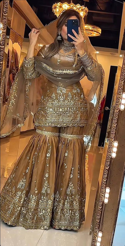LadyVastara Beautiful Designer Sharara Suit for Women