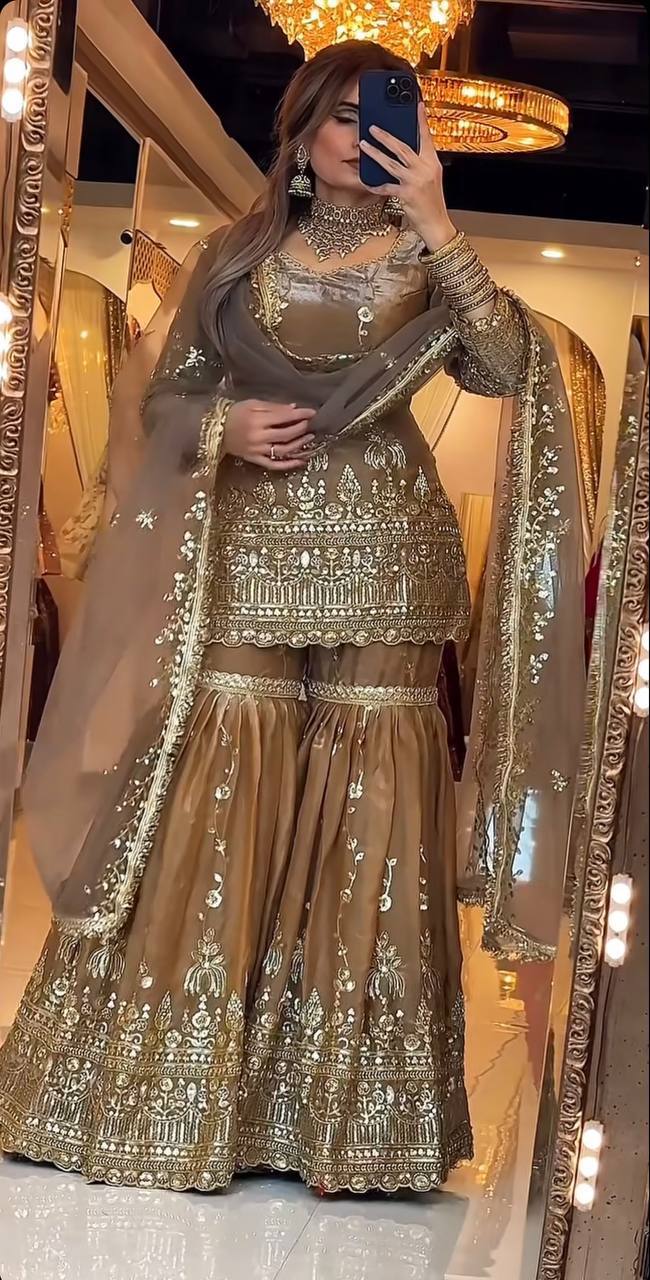 LadyVastara Beautiful Designer Sharara Suit for Women