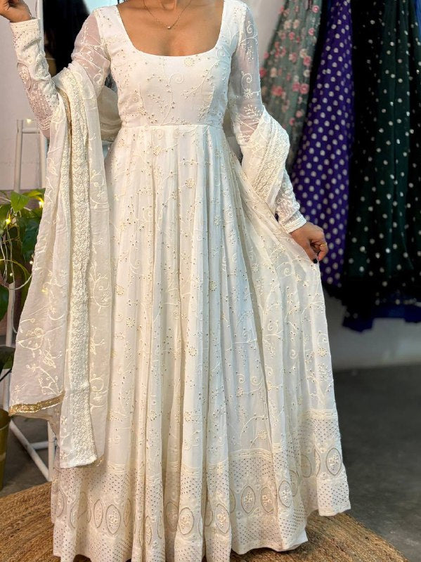 LadyVastara Luxury Designer Anarkali Suit – Ready to Wear Collection