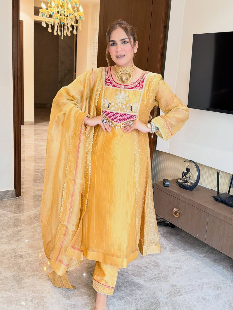 Presenting New Designer Anarkali Suit – Elegant & Royal Collection