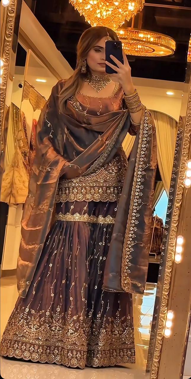 LadyVastara Beautiful Designer Sharara Suit for Women