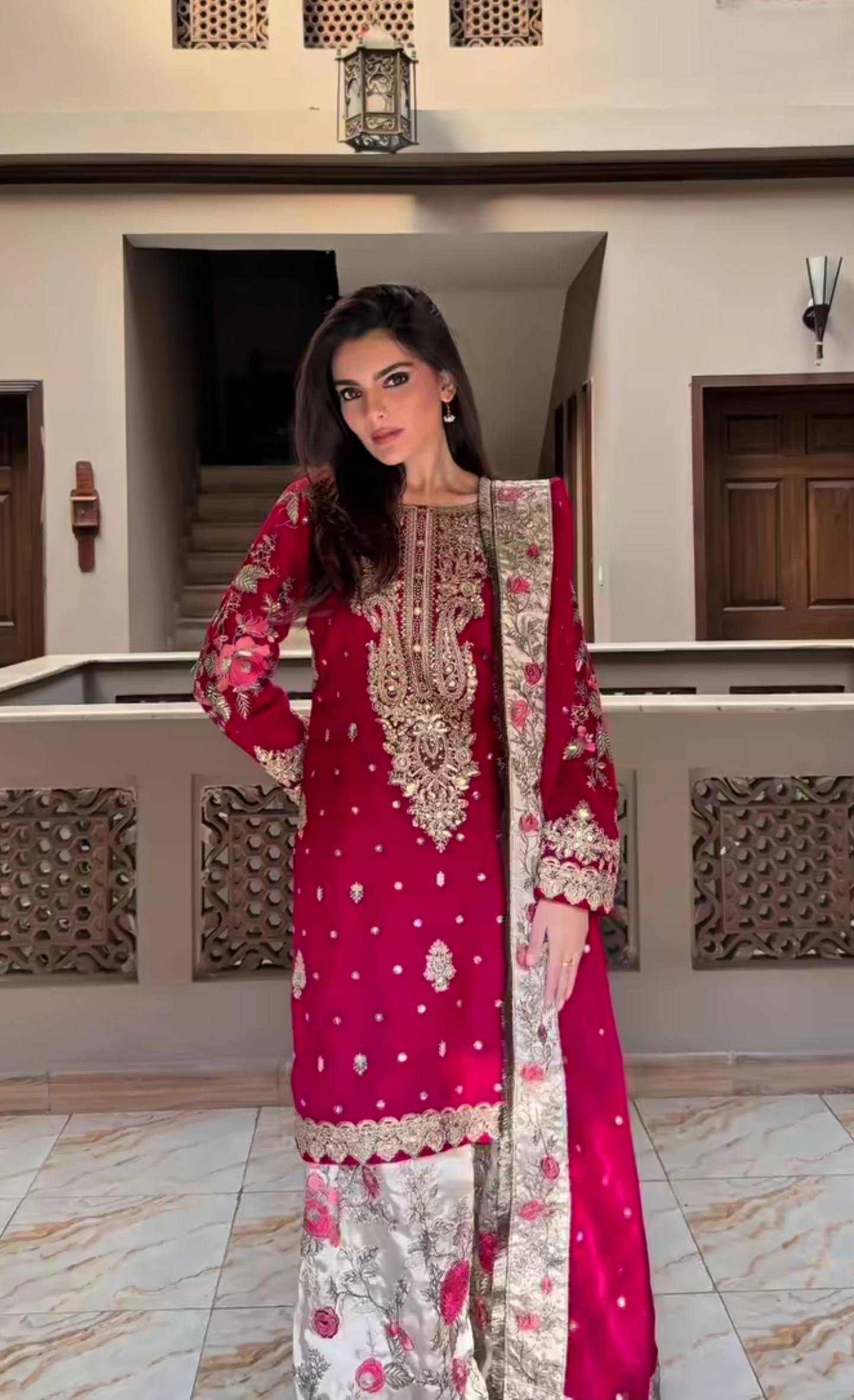 Ladyvastara Premium Embroidered Patiala Suit Set with Dupatta – Ready to Wear Collection
