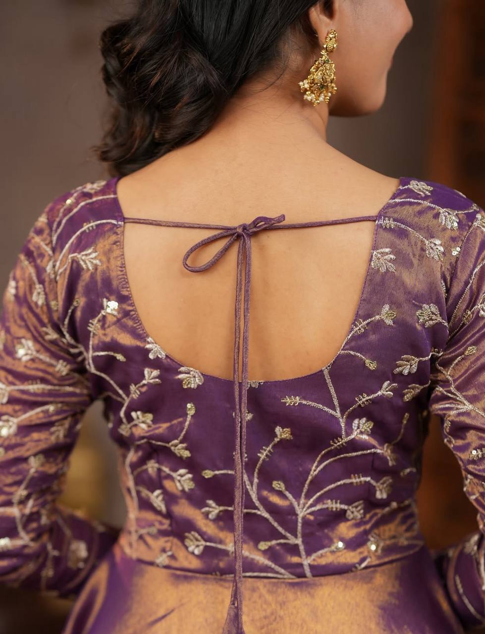 LadyVastara Elegant Embroidered Anarkali Gown Set with Dupatta
